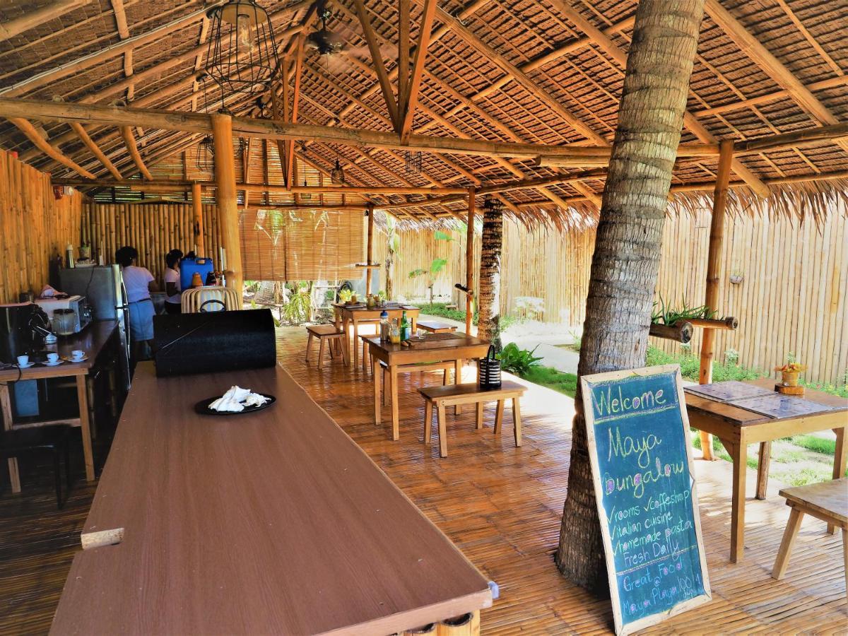 Maya Bungalow Hotel Panglao Exterior foto